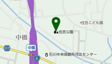 住吉公園の地図画像