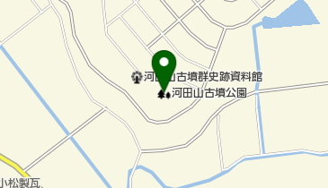 河田山古墳公園の地図画像