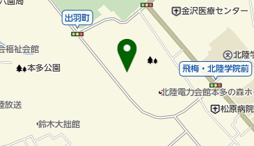 出羽町公園の地図画像