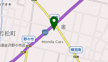 横宮緑地の地図画像