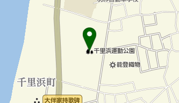 千里浜運動公園の地図画像