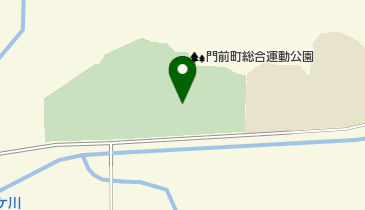 門前町総合運動公園の地図画像