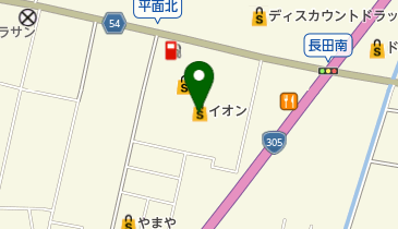 イオン小松店の地図画像