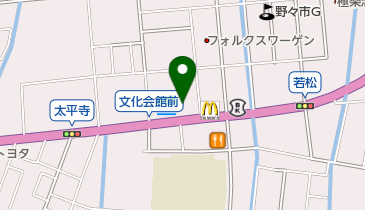 セントラルフィットネスクラブ24野々市の地図画像
