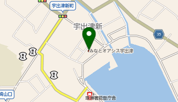 みなとオアシス宇出津の地図画像