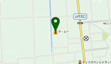 ラ・ムー加賀山代店の地図画像