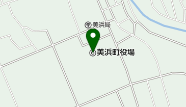 美浜町役場の地図画像