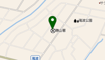 勝山警察署の地図画像