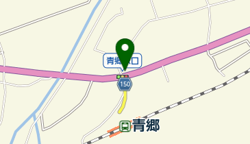 青郷郵便局の地図画像