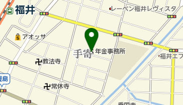 福井年金事務所の地図画像