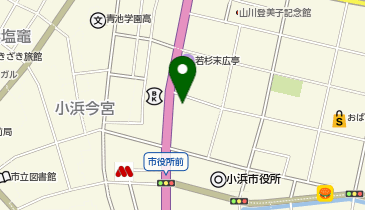 若狭消防組合消防本部の地図画像