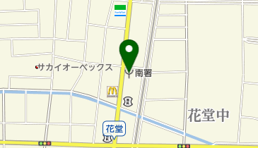 福井地区消防組合南消防署の地図画像