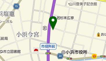 若狭消防署の地図画像