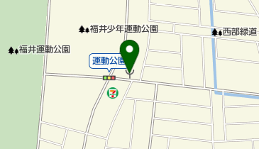 福井市南消防署社分署の地図画像