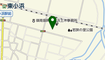 小浜市埋蔵文化財調査センターの地図画像