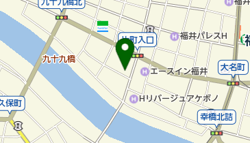 福井市グリフィス記念館の地図画像