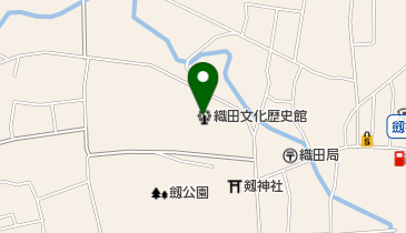 越前町立織田図書館の地図画像