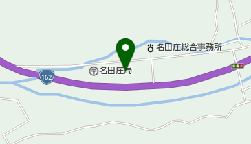 おおい町立名田庄図書館の地図画像