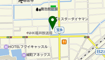 福井県国際交流会館の地図画像