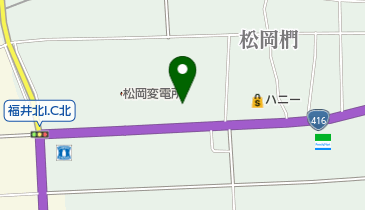 アスピカホール永平寺の地図画像