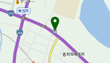 福井銀行上志比支店の地図画像