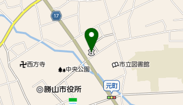 越前信用金庫勝山支店の地図画像