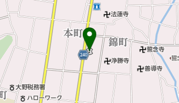 越前信用金庫三番支店の地図画像