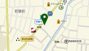 敦賀信用金庫金山支店の地図画像