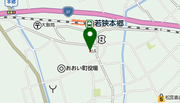 JA福井県大飯支店の地図画像