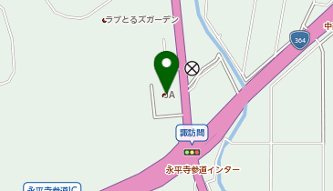 JA福井県永平寺支店の地図画像