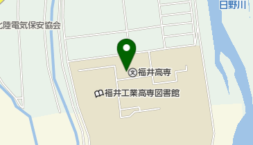 国立福井工業高等専門学校の地図画像