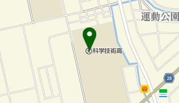 福井県立科学技術高校の地図画像