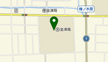 福井県立金津高校の地図画像