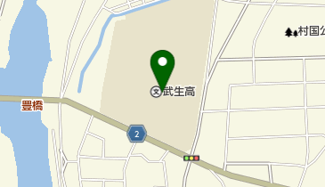 福井県立武生高校の地図画像