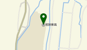 福井県立若狭東高校の地図画像