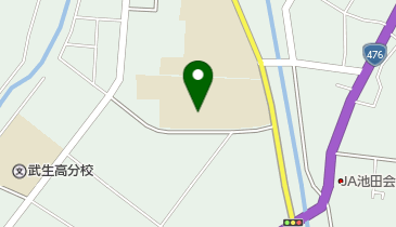 池田町立池田中学校の地図画像