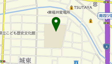 福井市立成和中学校の地図画像