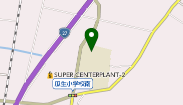 若狭町立上中小学校の地図画像