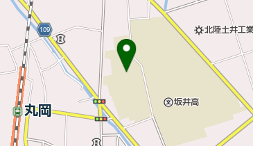 坂井市立東十郷小学校の地図画像