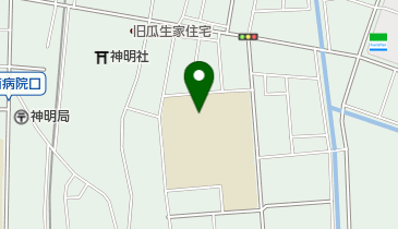 鯖江市立神明小学校の地図画像