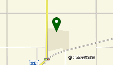 越前市北新庄小学校の地図画像