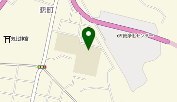 敦賀市立角鹿小中学校の地図画像