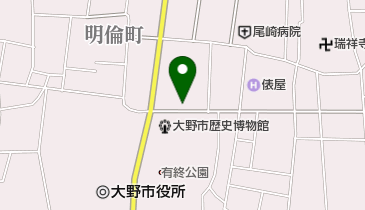 大野幼稚園の地図画像