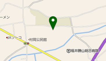 勝山市立勝山中部幼稚園の地図画像