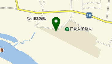 仁愛女子短期大学附属幼稚園の地図画像