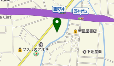 第二早翠幼稚園の地図画像