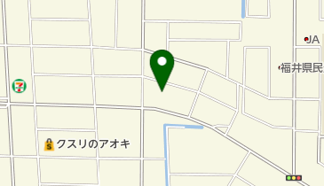 福井文化服装学院の地図画像