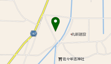 朝日南保育所の地図画像