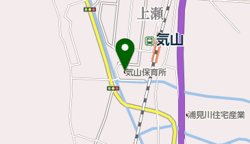 気山保育所の地図画像