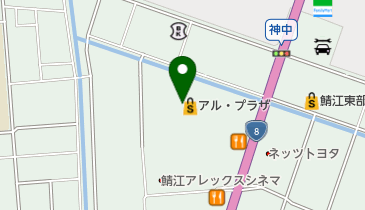 アル・プラザ鯖江の地図画像